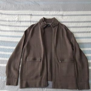 Banana Republic zip up sweater